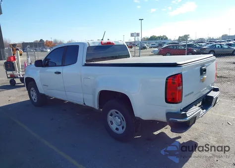 2018 Chevrolet Colorado Wt from USA, damaged, VIN 1GCHSBEA2J1320765